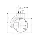 Скрытая часть для душевой системы Hansgrohe Raindance Rainmaker (28412180) фото 2 Aquada.com.ua