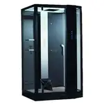 Паровой бокс Devit Soul 1200 × 900 х h2200 мм (стекло прозрачное) левое открывание (FEN8912BL)