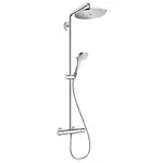 Душова система Hansgrohe Croma Select S 280 RainAir 1jet Showerpipe для душа з термостатом, хром (26790000)
