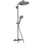 Hansgrohe Croma Select S 280 Душевая система, черный хром (26890340)