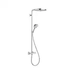 Душевая система с термостатом Hansgrohe Raindance Select S Showerpipe 300 2jet (цвет - хром/белый) (27133400)