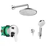 Душевая система скрытого монтажа Hansgrohe Focus (цвет - хром) (72494000)
