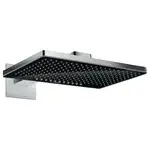 Верхній душ Hansgrohe Rainmaker Select 460 2jet з власником, чорний / хром (24005600)