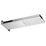 Верхний душ Paffoni CASCADE "Rettangolare" 530 х 160 х h27 мм (2 типа струи) (ZSOF099CR)