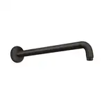 Кронштейн для верхнього душу Hansgrohe 389 мм, чорний матовий (27413670)