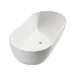 Ванна акриловая Devit Ovale 178 х 90 см + ножки и сифон (18090136)