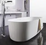 Volle Ванна 168*80*53см отдельностоящая каменная Solid surface (12-40-036)