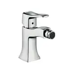 Смеситель для биде, однорычажный Hansgrohe Metris Classic (цвет - хром), с донным клапаном (31275000)