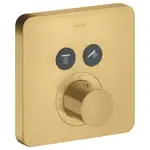 Термостатический смеситель для душа Axor ShowerSelect (цвет - матовое золото) (36707250)