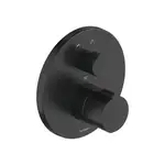 Термостат для душа скрытого монтажа Duravit C.1 (цвет - чёрный матовый) (C15200014046)