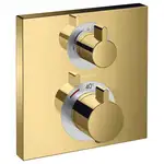 Hansgrohe Ecostat Square Термостат, полированное золото (15714990)