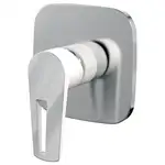 Смеситель для душа Imprese Podzima Breclav white (цвет - хром/белый) (VR-15245WZ)