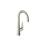 Смеситель для кухни, однорыажный Hansgrohe Talis S (цвет - сталь) (72810800)