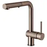 Смеситель для кухни Paffoni Light (LIG285NKNSP-MET)