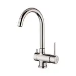 Paffoni Stick Смеситель для кухни, сталь (SK190ST3VIE)