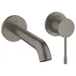 Змішувач для умивальника Grohe Essence New M-Size монтаж зі стіни, темний графіт матовий (19408AL1)
