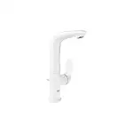Смеситель однорычажный для раковины Grohe Eurostyle Solid 1/2" L-Size (цвет - белый) с донным клапаном (23718LS3)