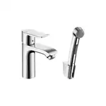 Hansgrohe Mertis Змішувач для раковини з гігієнічним душем, хром (31285000)