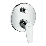 Смеситель для ванны, однорычажный Hansgrohe Focus E2 (цвет - хром) (31946000)