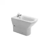 Напольное биде Duravit Caro, с переливом, цвет белый (0290100000)