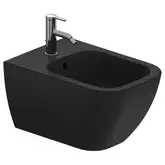 Duravit Happy D.2 Биде подвесное, антрацит матовый (2258151300)