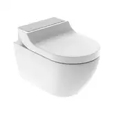 Подвесной унитаз-биде Geberit AquaClean Tuma Comfort (cталь нержавеющая матированная) (146.294.FW.1)
