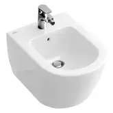 Villeroy & Boch Биде подвесное Villeroy&Boch Subway 2.0 48х35,5 см (альпийский белый) Ceramic plus (540600R1)
