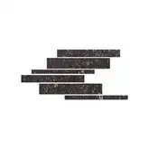 Rex Ceramiche Плитка декор PIETRA NORD NERO LIS.SFALSATO MIX 21X40 21X40 (736270)