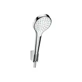Ручной душ с держателем и шлангом 1,25 м Hansgrohe Croma Select S 1jet (цвет - хром/белый) (26420400)