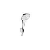 Hansgrohe Croma Select S 1jet, душевой гарнитур, хром/белый (26424400)