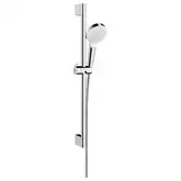HANSGROHE Crometta 1Jet Душевой набор, хром/белый (26533400)