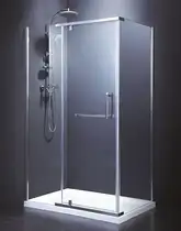 Душевая кабина Devit Comfort 1200 х 800 х 1900 мм (профиль нерж. сталь, стекло серое) (FEN2323G)