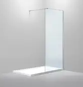 Volle Walk-In Стінка душова 90x190 см, скло 8мм (18-08-90+01-01+05D-100)