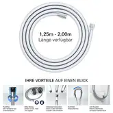 Душовий шланг 1750 Grohe Silverflex (28388000)