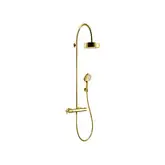 Душевая система с термостатом Axor Citterio Showerpipe (цвет - полированное золото) (39670990)