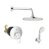 Душевая система скрытого монтажа Grohe Bau Loop (цвет - хром) (2908100L)