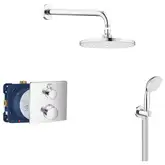 Душевая система скрытого монтажа с термостатом Grohe Grohtherm (цвет - хром) (3472900A)