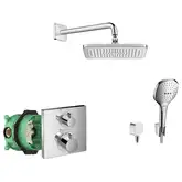 Душевая система скрытого монтажа с термостатом Hansgrohe Croma (цвет - хром) (23714000)