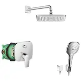 Душевая система скрытого монтажа Hansgrohe Croma/Talis (цвет - хром) (23745000)
