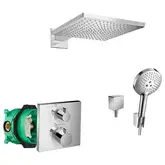 Душевая система скрытого монтажа с термостатом Hansgrohe Raindance (цвет - хром) (23815000)