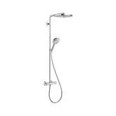 Душевая система с термостатом Hansgrohe Raindance Select S Showerpipe 300 2jet (цвет - хром/белый) (27133400)