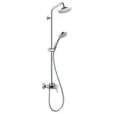 Душова панель Hansgrohe Croma 160 1jet Showerpipe зі змішувачем, хром (27154000)