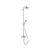 Душевая система с термостатом Hansgrohe Croma Showerpipe 220 1jet (цвет - хром) (27223000)