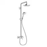 Hansgrohe Croma Select S 180 2jet Душевая система, хром/белый (27255400)