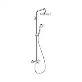 Hansgrohe Croma E Showerpipe 180 2jet Душевая система, хром/белый (27258400)
