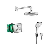 Hansgrohe Croma Select E / Ecostat E Душевая система, хром (27294000)