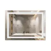 Дзеркало Qtap Mideya з антизапотіванням (DC-F904) 800х600 QT2078F904W