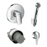 Hansgrohe Набор скрытого монтажа с гигиенической лейкой Logis  (3В111219)