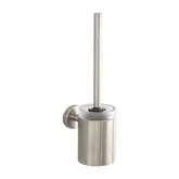 Ёршик с держателем Hansgrohe Logis (цвет - шлиф. никель/стекло матовое) (40522820)