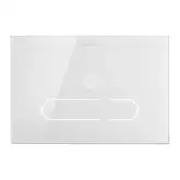 Клавиша смыва, бесконтактная Duravit A1 (стекло белое) (WD5003012000)